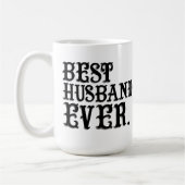 Bester Ehemann überhaupt Kaffeetasse (Links)