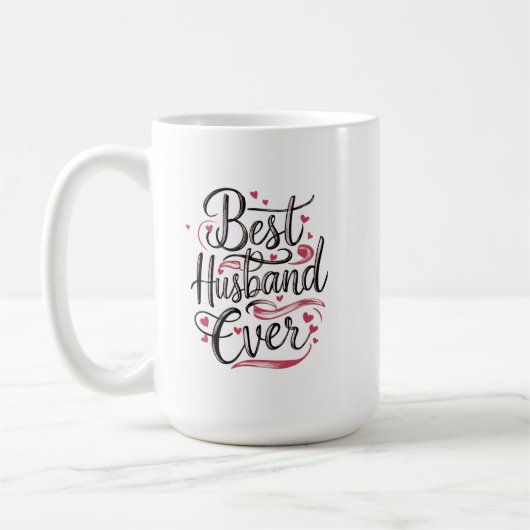 Bester Ehemann überhaupt Kaffeetasse (Links)