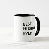 Bester Ehemann überhaupt Lustig Tasse (VorderseiteRechts)