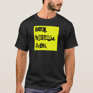 Bester Ehemann überhaupt Punk Rock Text T-Shirt