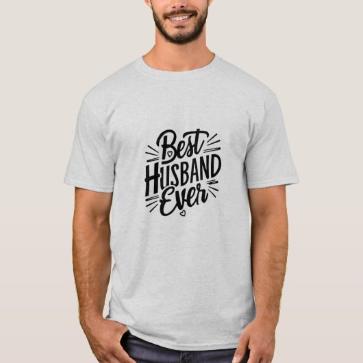 Bester Ehemann überhaupt T-Shirt (Vorderseite)