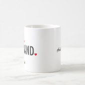 Bester Ehemann-überhaupt Valentinstag Kaffeetasse (Mittel)