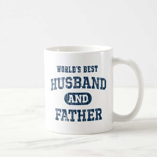 Bester Ehemann und Vater der Welt Apron Kaffeetasse (Rechts)
