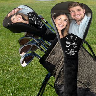 Bester Ehemann von Par Photo Modern Golf Headcover