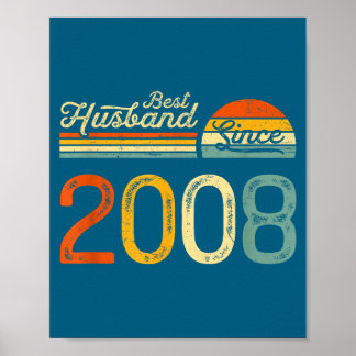 Bester Ehemann zum 18. Hochzeitstag seitdem Poster