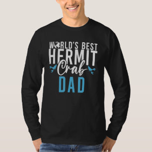 Bester Einsiedlerkrebs-Vater der Welt T-Shirt