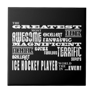 Bester Eis-Hockey-Spieler-bestster Fliese