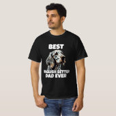 Bester englischer Setter-Vater je T-Shirt (Vorne ganz)