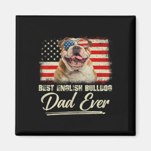 Bester English-Bulldog-Vater überhaupt Daddy USA-F Magnet