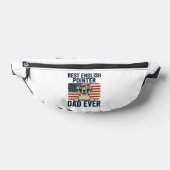 Bester English-Pointer-Vater jemals Patriotischer Bauchtasche (Ablage )