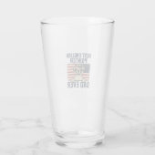 Bester English-Pointer-Vater jemals Patriotischer Glas (Rückseite)