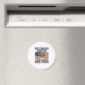 Bester English-Pointer-Vater jemals Patriotischer Magnet (In Situ (Geschirrspüler))
