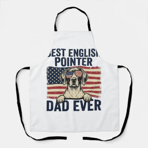 Bester English-Pointer-Vater überhaupt Patriotisch Schürze