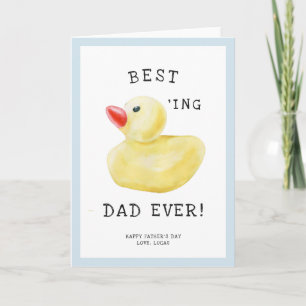 Bester Enten-Vater Aller Zeiten Vatertagskarte Karte