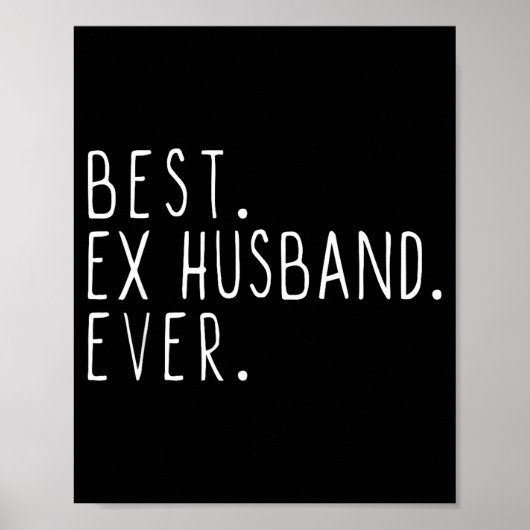 Bester Ex-Ehemann Familie Poster (Vorne)