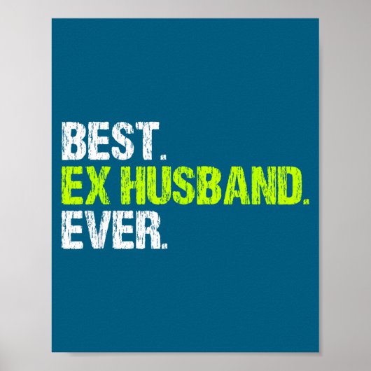 Bester Ex-Ehemann Familie Poster (Vorne)