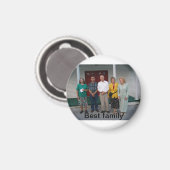 Bester Familienhmagnet Magnet (Vorderseite/Rückseite)
