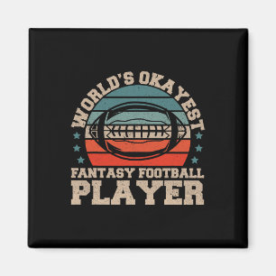 Bester Fantasy-Footballspieler der Welt Fantasy Fo Magnet