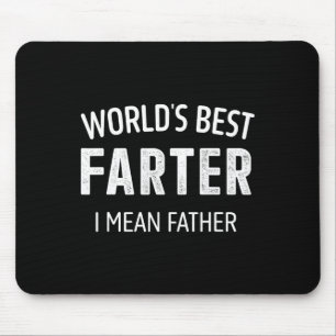 Bester Farter Gemeiner Vater Vater für Väter Gebur Mousepad