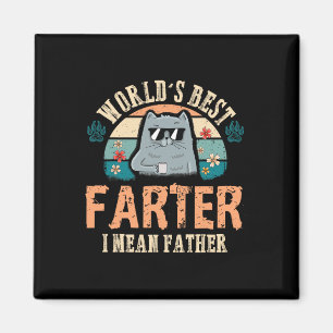 Bester Farter I Gemein Vater Bester Katzen Vater j Magnet