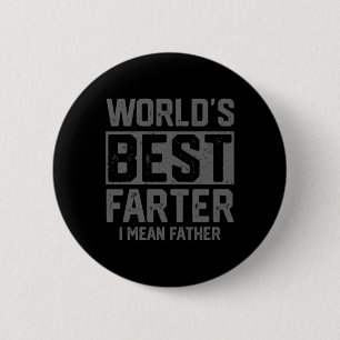Bester Farter I Gemein Vatermütter Tag für Vater Button