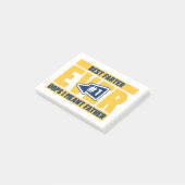 Bester Farter je Oops ich meinen Vater Post-it Klebezettel (angewinkelt)