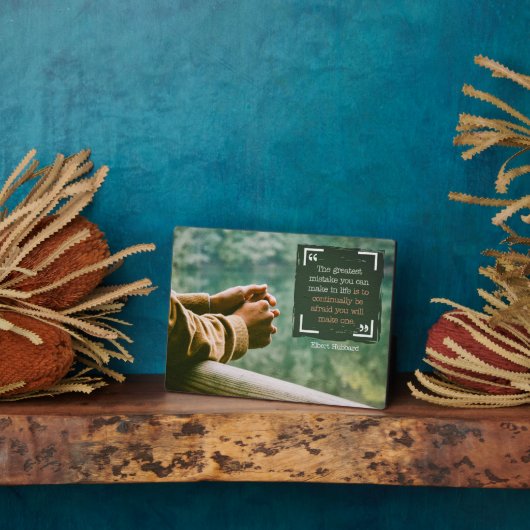 Bester Fehler im Leben Fotoplatte (Seite)