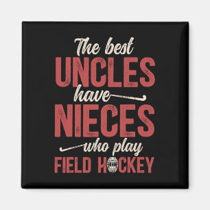 Bester Feldhockey-Onkel eines Feldhockey-Spielers Magnet