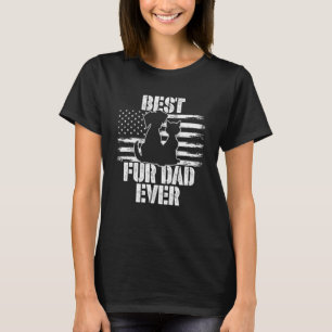 Bester Fell-Vater überhaupt Daddy USA-Flagge Beste T-Shirt