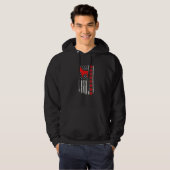 Bester Feuerwehrmann Frenchton Mutter Vater jemals Hoodie (Vorne ganz)