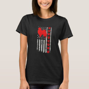 Bester Feuerwehrmann Japanese Chin Mutter Vater je T-Shirt
