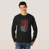 Bester Feuerwehrmann Komondor Mutter Vater jemals  T-Shirt (Vorne ganz)