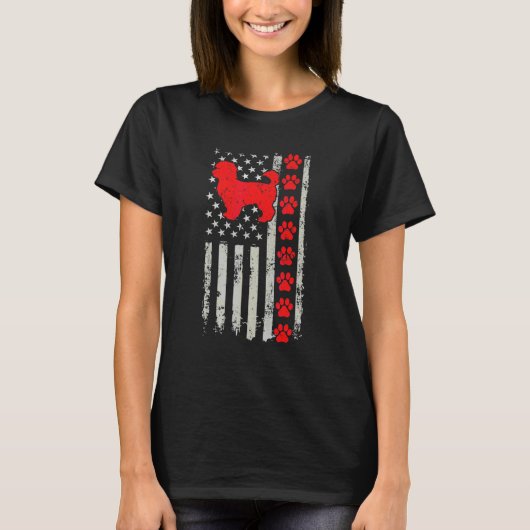 Bester Feuerwehrmann Maltipoo Mutter Vater jemals  T-Shirt (Vorderseite)