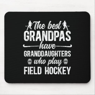 Bester Field Hockey Opa Field Hockey Spieler Großa Mousepad