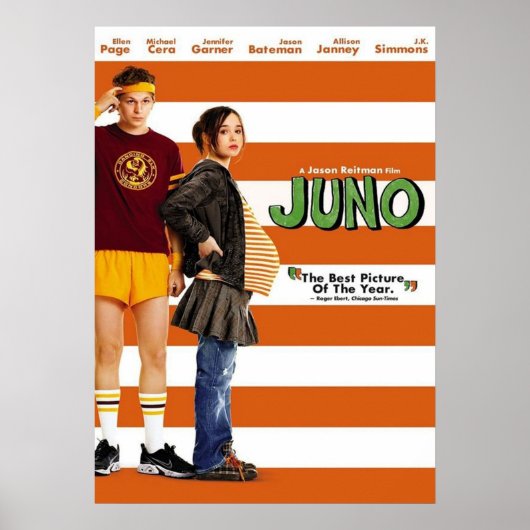 Bester Film Juno Poster (Vorne)