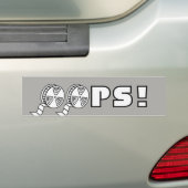 Bester Film - OOPS! Autoaufkleber (Auf Auto)