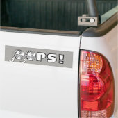 Bester Film - OOPS! Autoaufkleber (Auf Lkw)