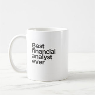 Bester Finanzanalyst Aller Zeiten Kaffeetasse