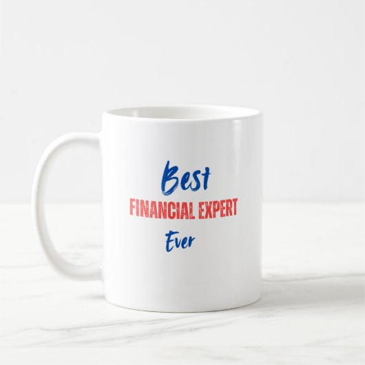 Bester Finanzexperte Kaffeetasse (Links)
