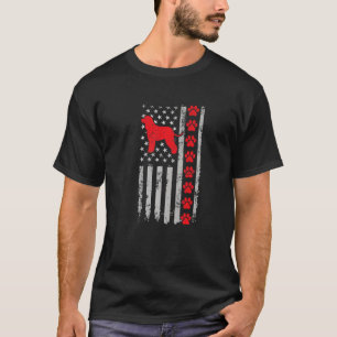 Bester Firefighter Irish Water Spaniel Mama Vater T-Shirt