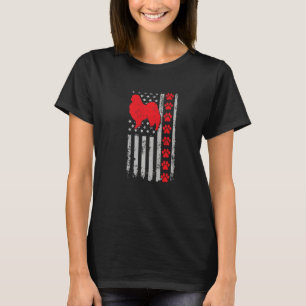 Bester Firefighter Vater der japanischen Chin-Mama T-Shirt