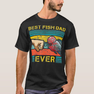 Bester Fisch Papa Aller Zeiten Lustig Fischliebhab T-Shirt