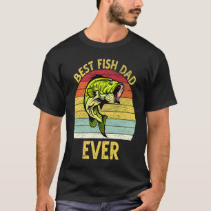 Bester Fisch-Vater überhaupt Goldfisch T-Shirt