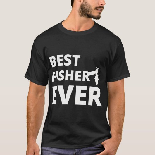 Bester Fischer überhaupt T-Shirt (Vorderseite)