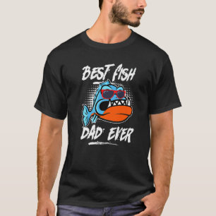 Bester Fischvater aller Zeiten Aquarist Aquarium T-Shirt