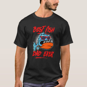 Bester Fischvater aller Zeiten Aquaristiker Aquari T-Shirt