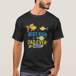 Bester Fischvater aller Zeiten Aquaristiker Fischh T-Shirt