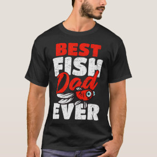 Bester Fischvater aller Zeiten Fischpfleger T-Shirt