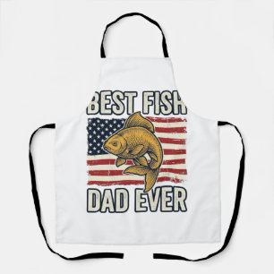 Bester Fischvater Aller Zeiten Vintage Goldfisch S Schürze