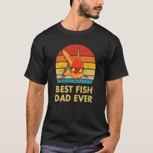 Bester Fischvater überhaupt Goldfisch T-Shirt für